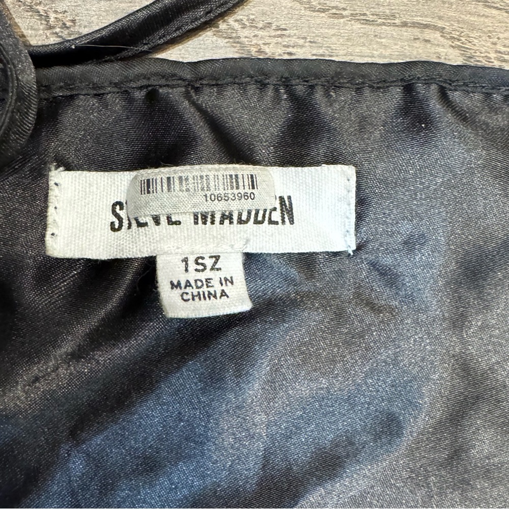 Steve Madden Rhinestone Janet Halter‎ Top - Picture 5 of 5